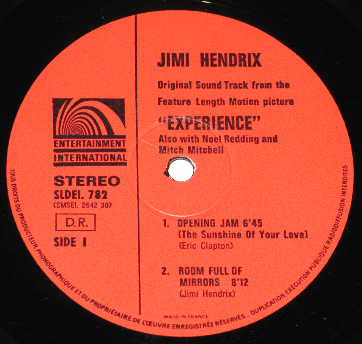 High Resolution Photo of jimi hendrix experience france  